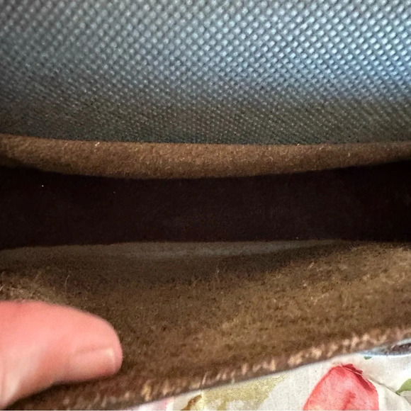 Handmade Genuine Leather Purse For womwith Peruvian Textile - Cuzco PERU - Picture 7 of 8